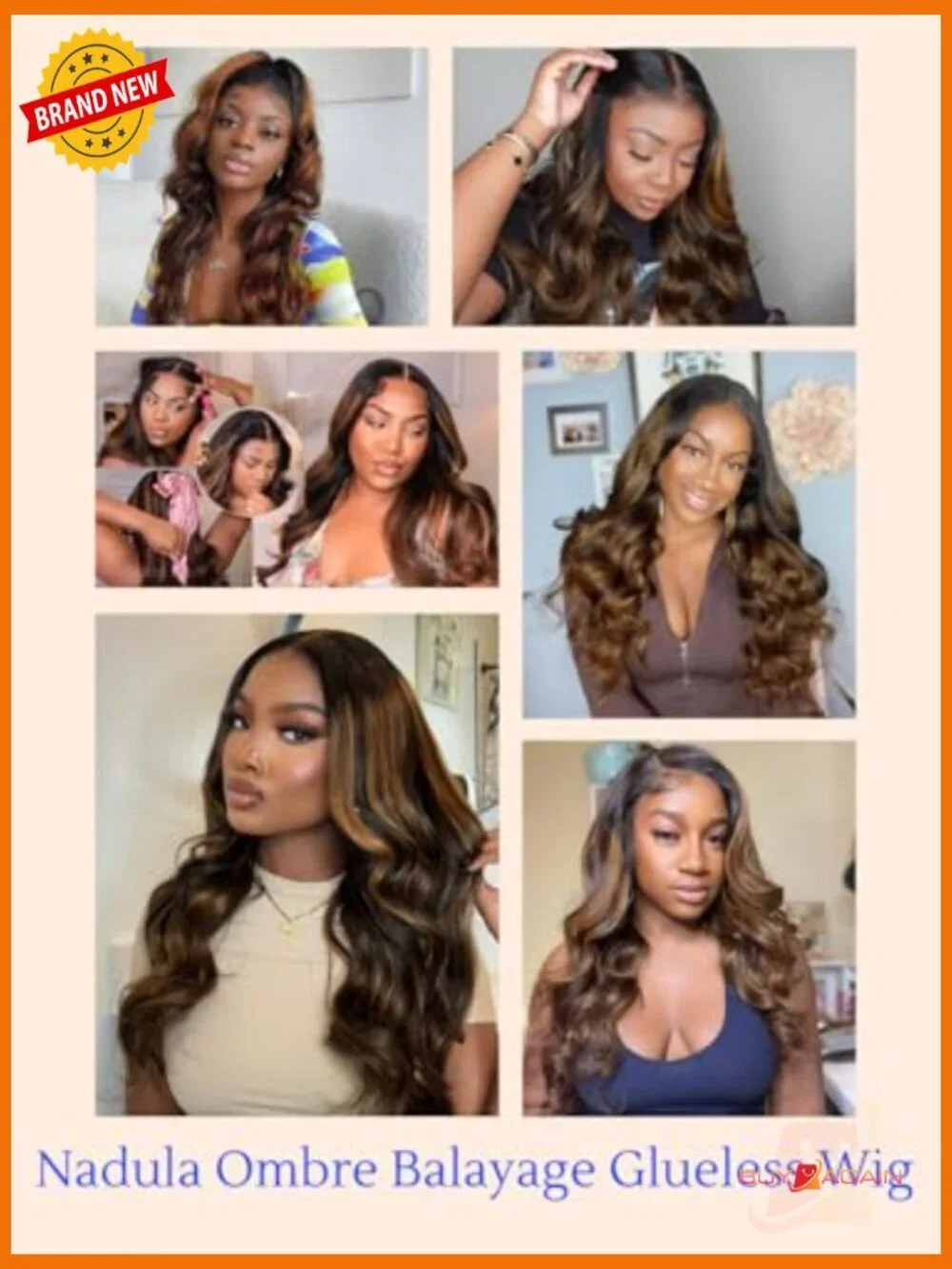 Glueless Body Wave Wig Pre Cut Lace Front Human Hair 18 inch 150% Density